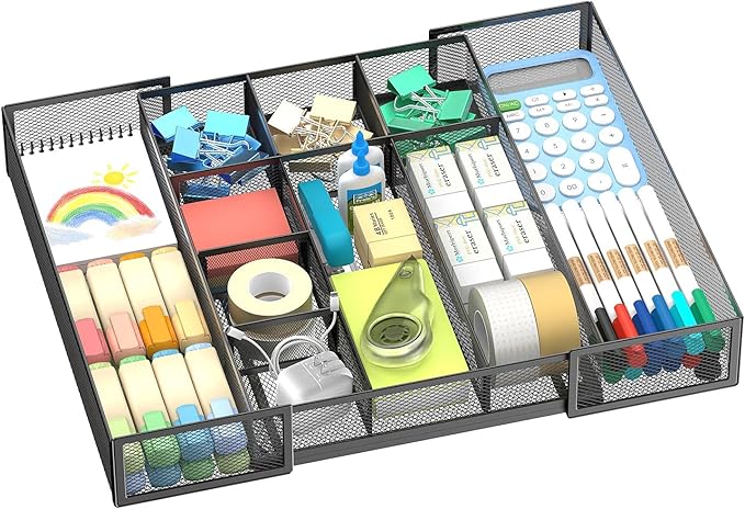 Expandable Desk Drawer Organizer Tray by Unknown