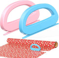 Dual Ended Wrapping Paper Cutter 2-Pack, Sliding Gift Wrap Cutter by HMMHYY