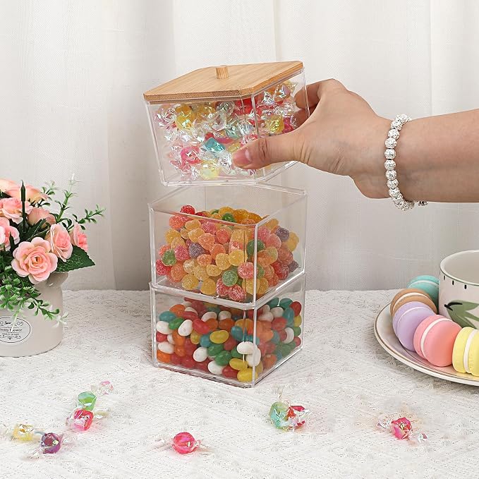 BTSKY Clear Stackable Paper Clip Holder - Image 6