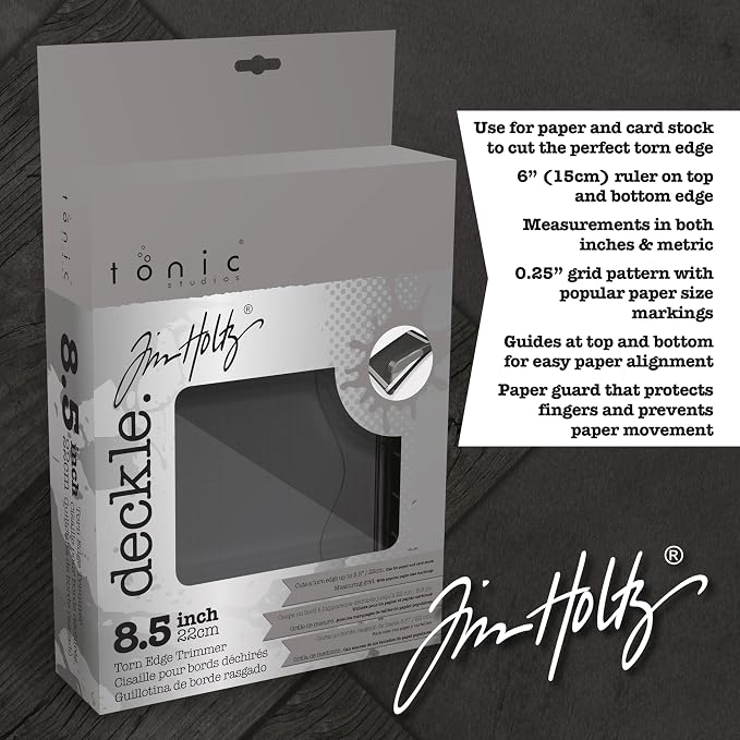 Tim Holtz Paper Cutter Deckle Edge Tool - Image 2