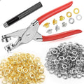 643Pcs Grommet Tool Kit 1/2 Inch Eyelet Kit by PAXCOO