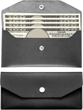 Pu Leather Cash Envelope Wallet by Unknown