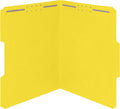 50 Yellow Fastener File Folders by BlueSummitSupplies