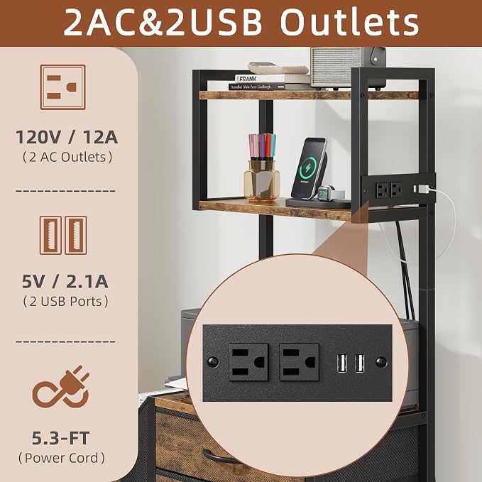 HIGDBFE 3 Drawer File Cabinet - Image 6