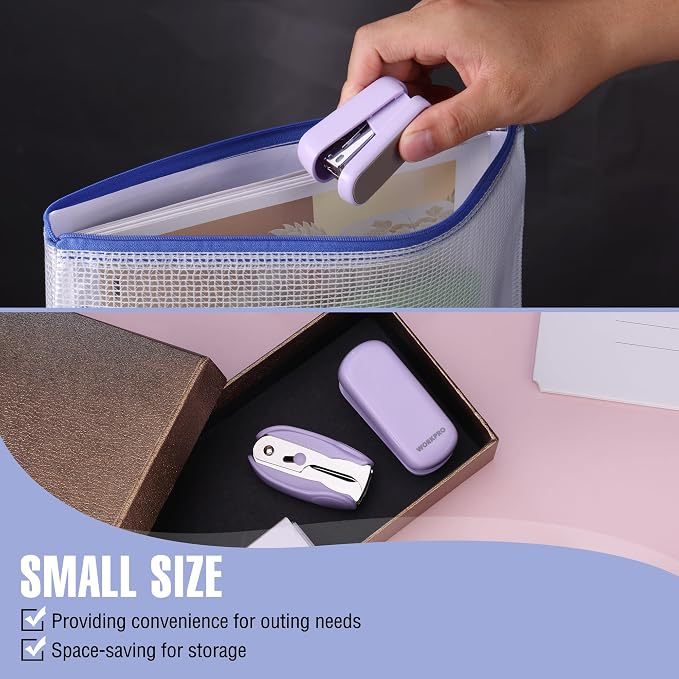 WORKPRO Small Stapler with Staples, One Staple Remover, 2000 Standard Staples - Image 6