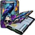 Purple Flower Eagle A4 Clipboard by Unknown