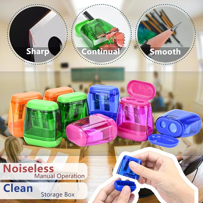 24Pcs Pencil Sharpener Manual - Image 6