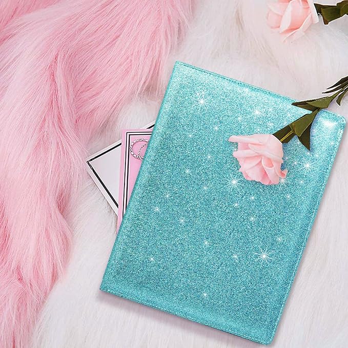 Glitter Portfolio Case for Women, Padfolio Cover for Women, - Image 5