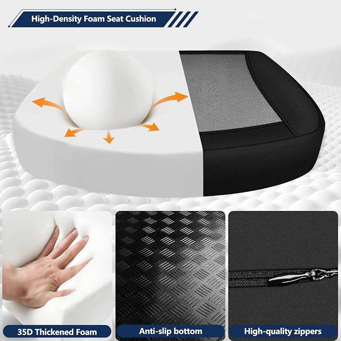 Seat Cushion, Lumbar Support Pillow - Image 5