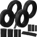 Tatuo 151 ft Expandable Braided Cable Sleeve Multi Size Braided Wire Sleeve by Tatuo