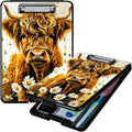 Flower Yellow Cow A4 Clipboard by Unknown