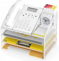 Letter Tray Paper, 4 Tier Desk Organizer by OrgMate