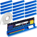 PerKoop 15 Pcs Classroom Desk Name Plates Holder by PerKoop