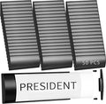 Therwen 50 Pcs Aluminum Office Name Plate Holder by Therwen