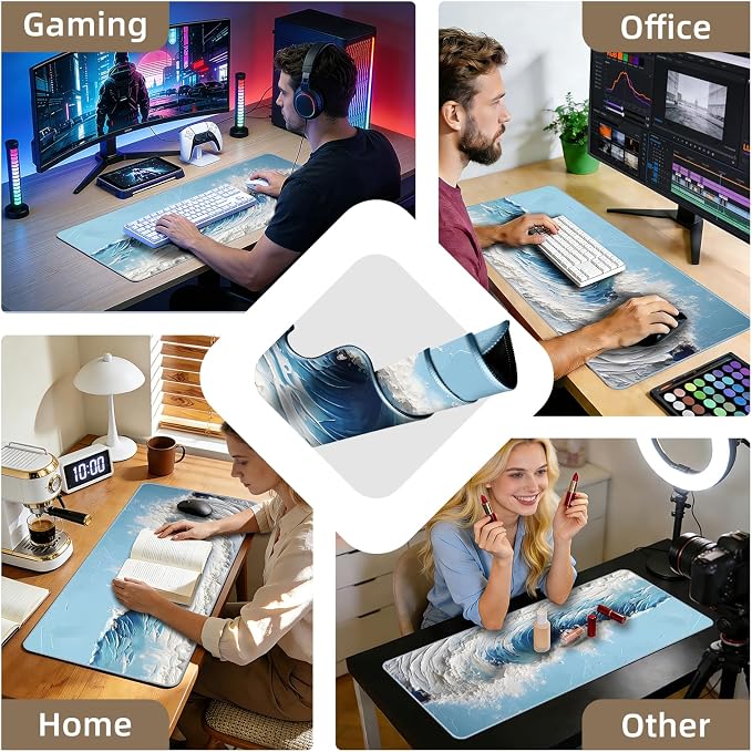 Galdas Gaming Mouse Pad XXL XL Large Long Extended Big Mousepad Non-Slip Rubber - Image 4