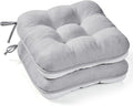 BETU Chair Cushions for Dining Chairs Set of 2, 3.5" Thick Kitchen Table Chair by BETU