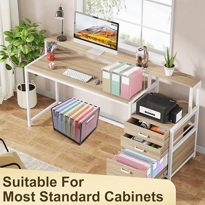 Extra Capacity Plastic Hanging File Folders Letter Size, 18 Pack 2 Inch - Image 5