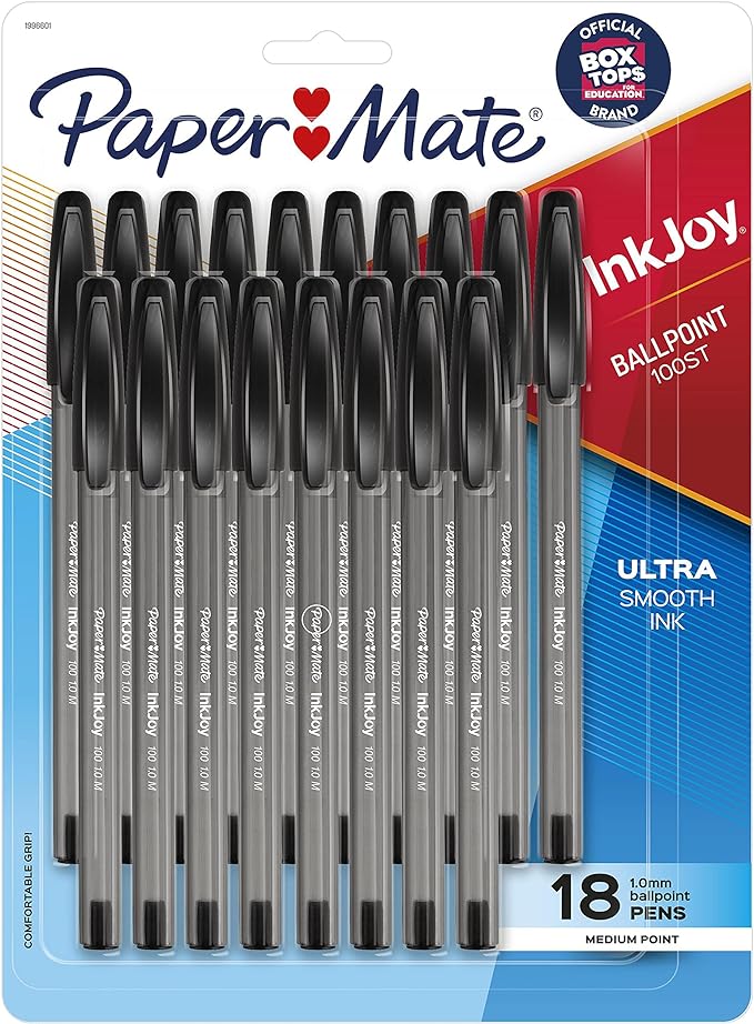 Paper Mate InkJoy 100ST Ballpoint Pens, Medium Point by PaperMate