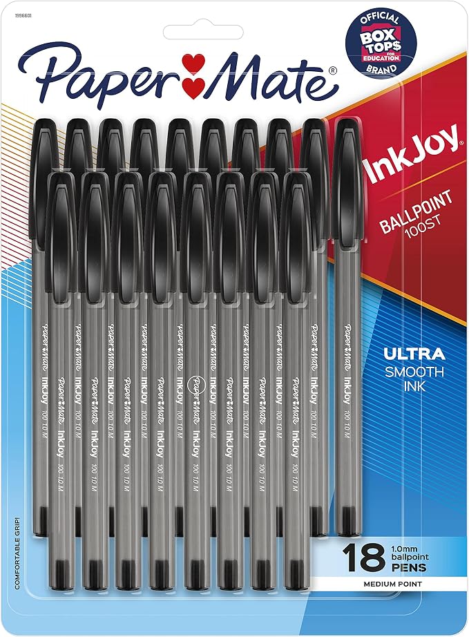 Paper Mate InkJoy 100ST Ballpoint Pens, Medium Point by Unknown
