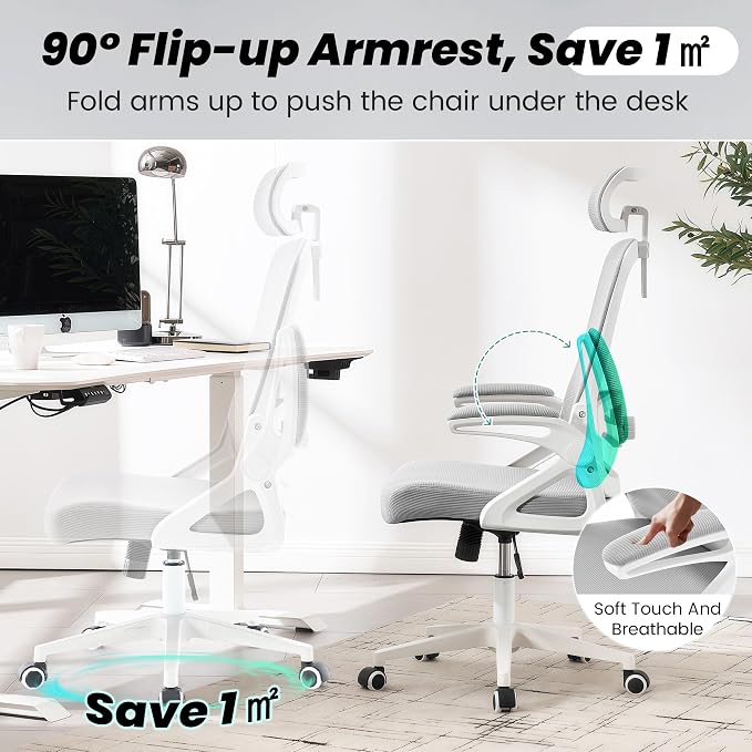 Fizzin Ergonomic Office Chair, 400 LBS Desk Chair - Image 8