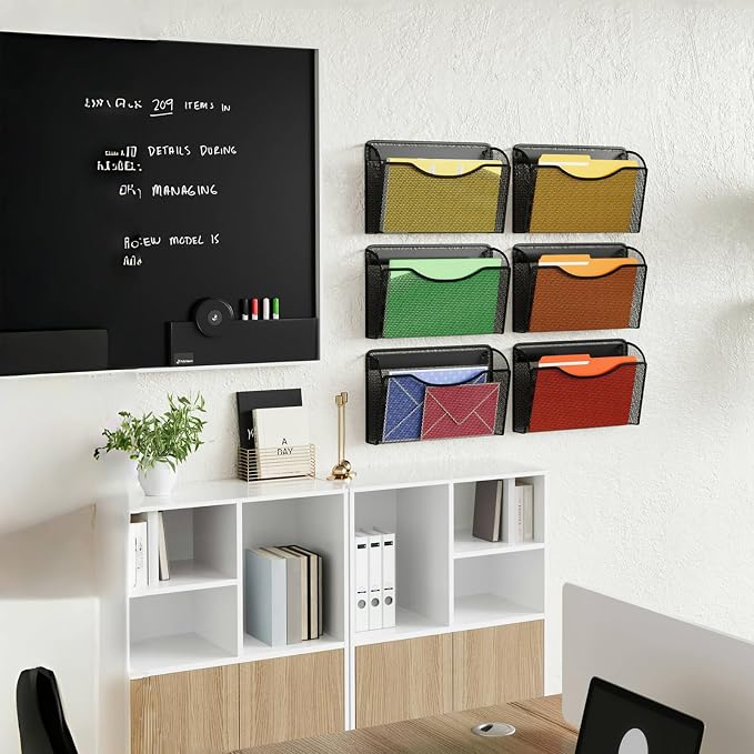 MINDEPOT Wall File Organizer 3 Pack - Image 5