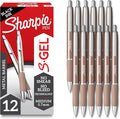 Sharpie S-Gel, Gel Ink Pens, Medium Point, Sleek Metal Barrel, Journaling by Unknown