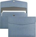 VANRA 1 Piece PU Leather Envelope File Folders A4 Paper Document Filing by VANRA