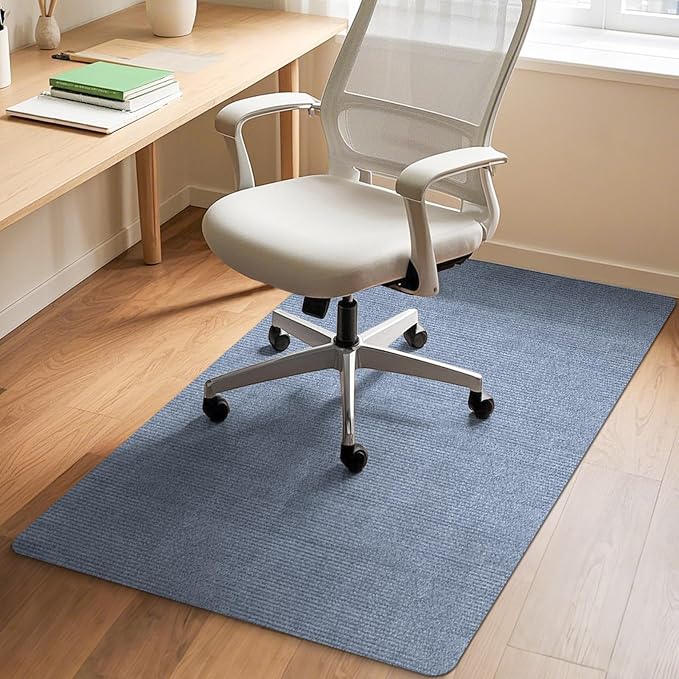 Office Chair Mat for Hardwood and Tile Floor, Anti-Slip Mat for Rolling Chair by HomeMall