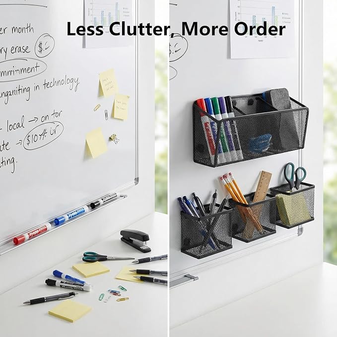 Neudeco Magnetic Pencil Holder, Locker Shelf Organizer, - Image 6