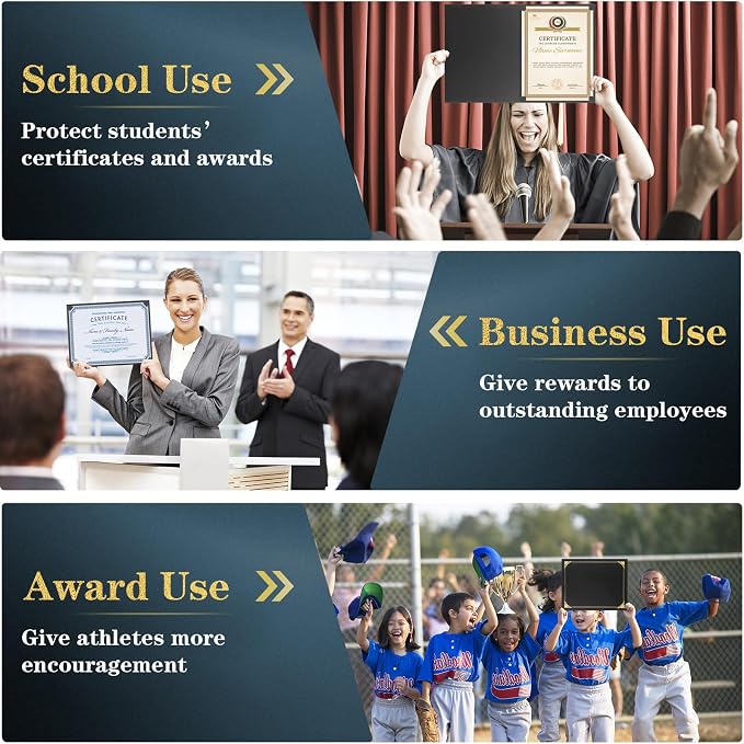 25 Packs Certificate Holders, Diploma Holders, Certificate Folders - Image 8