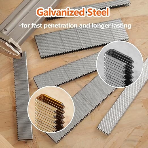 1000-Count 3/4 Inch Length 18 Gauge 1/4 Inch Narrow Crown Staples, Heavy Duty - Image 4