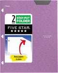 Five Star 2-Pocket Folder, Plastic Folder by FiveStar