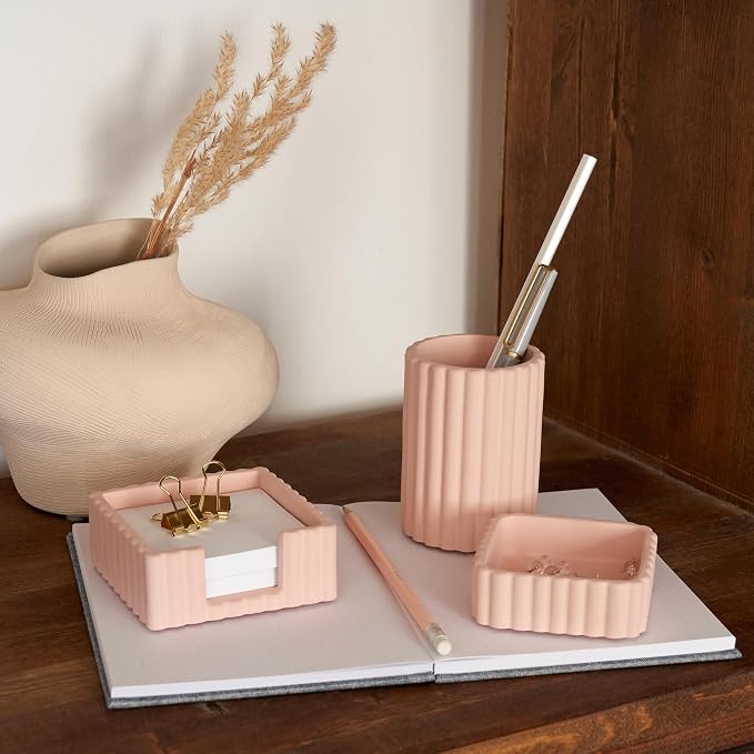 Aesthetic Desk Organizer Set of 3 - Image 7