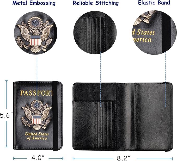 TOURSUIT RFID Blocking Passport Holder - Image 4