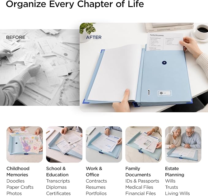 Important Document Organizer Folder - Image 2