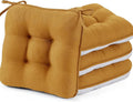 BETU Chair Cushions for Dining Chairs Set of 4, 3.5" Thick Kitchen Table Chair by BETU