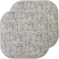 Sweet Home Collection Chair Cushion Memory Foam Pads Honeycomb Pattern Slip Non by SweetHomeCollection