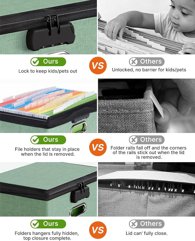 Oterri File Organizer Boxes - Image 2