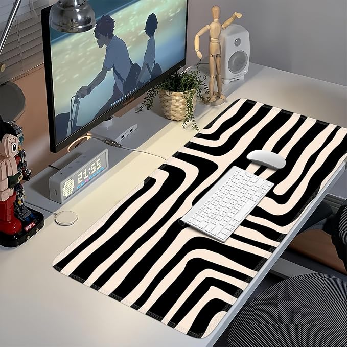 iCasso Gaming Mouse Pad, Large Stable Rubber Base Mousepad - Image 6