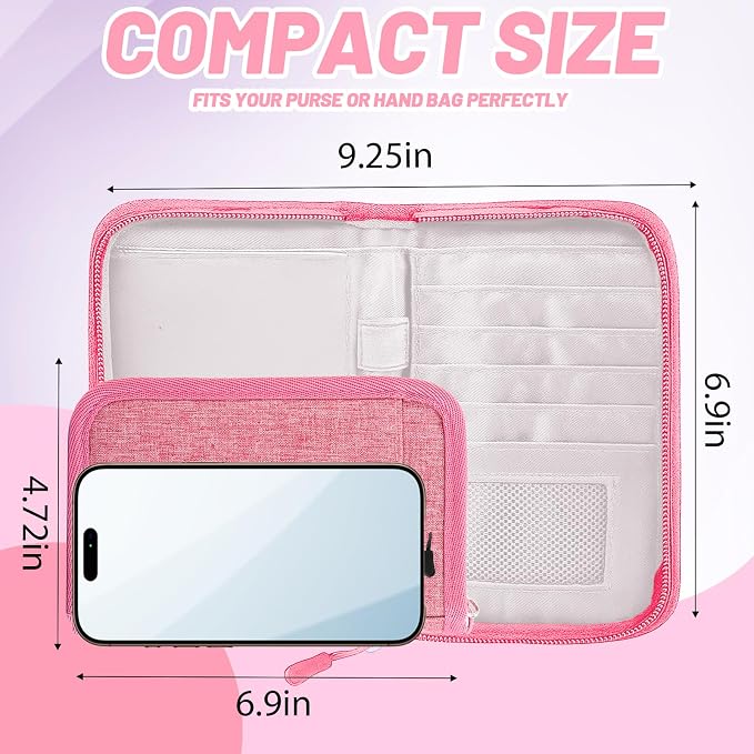 Passport Holder for Travel Essentials, RFID Blocking Protector Passport Wallets - Image 4