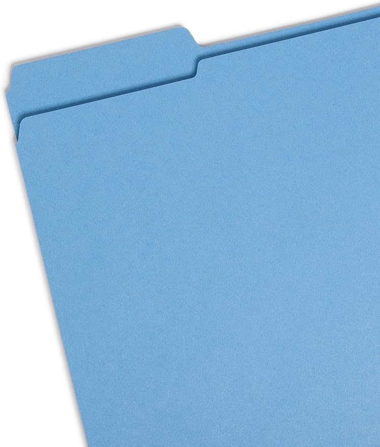 Smead File Folder, Reinforced 1/3-Cut Tab, Letter Size, 100 per Box - Image 2