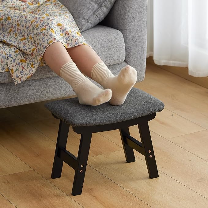 Foot Stool Ottoman Foot Rest Under Desk, Small Stool by Furshus