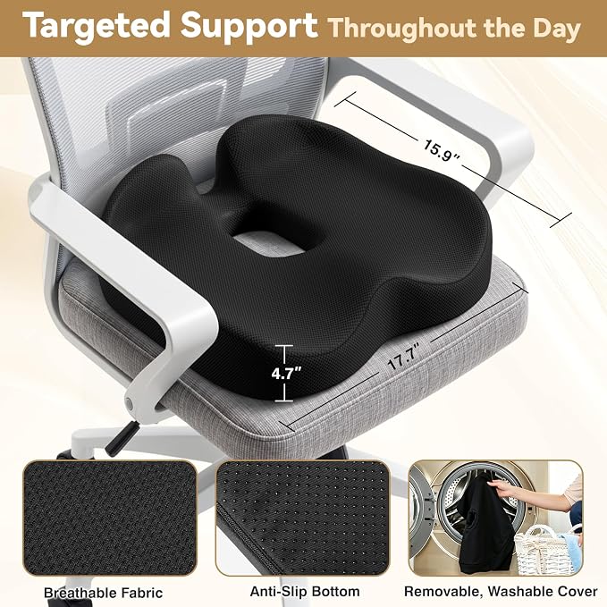 TushGuard Ergonomic Seat Cushion - Image 3