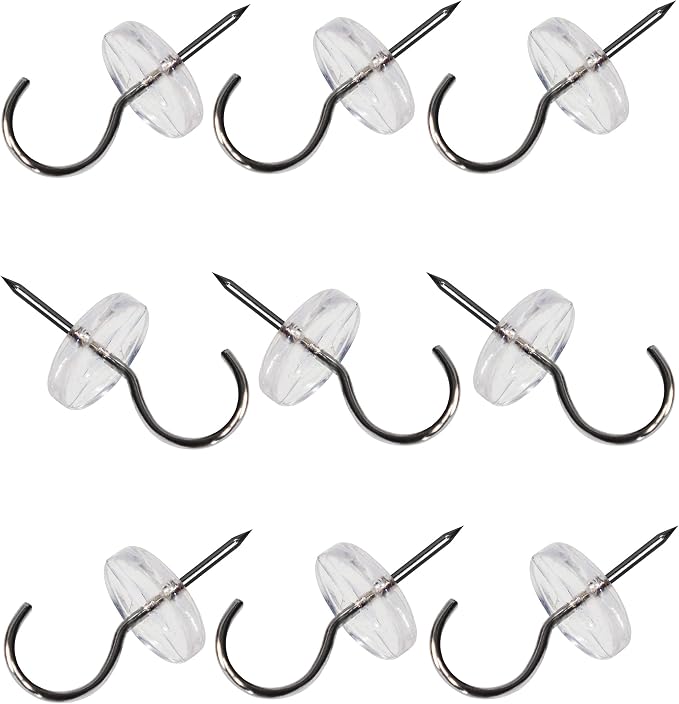 CraZy TACKz - 2 in 1: Push pin - New Invention Hang 100's of Items Interior or - Image 8