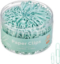 NEEWAY 450pcs Paper Clips Assorted Sizes, Small and Large Paper Clips, Coated by NEEWAY