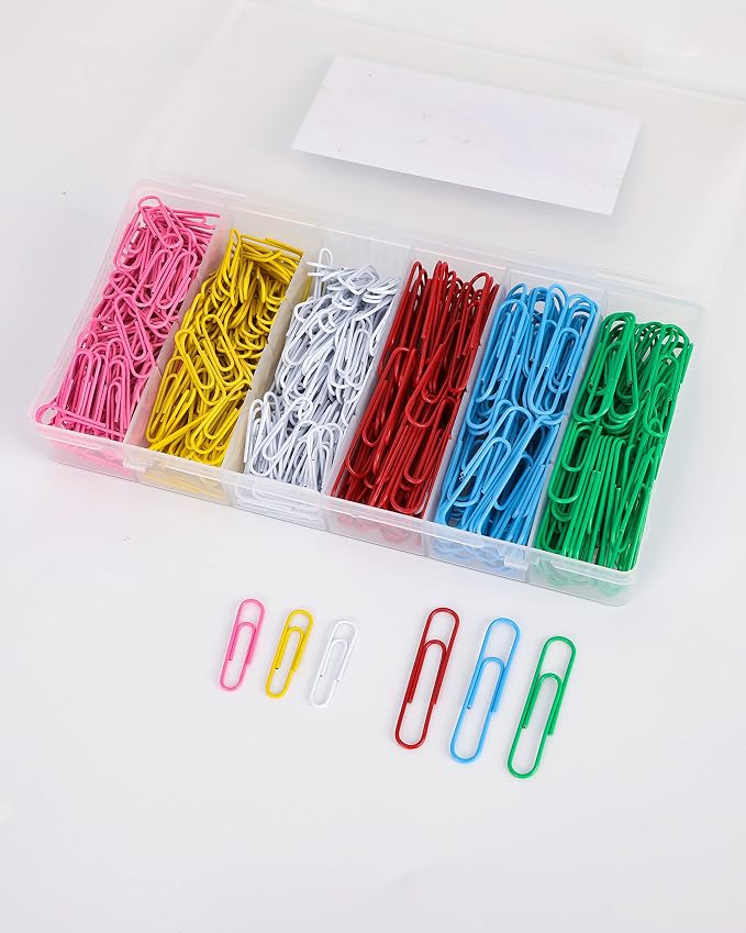 PAPERPAL Paper Clips, 2 in & 1-2/7 in, school and personal use; 180 jumbo - Image 7