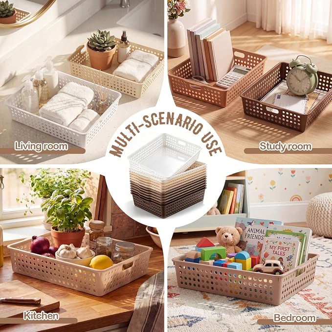 Geetery 12 Pack Classroom Storage Baskets - Image 6