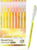 9 Colored Gel Pens Set, 0.6mm Fine Point by HysmmxHer