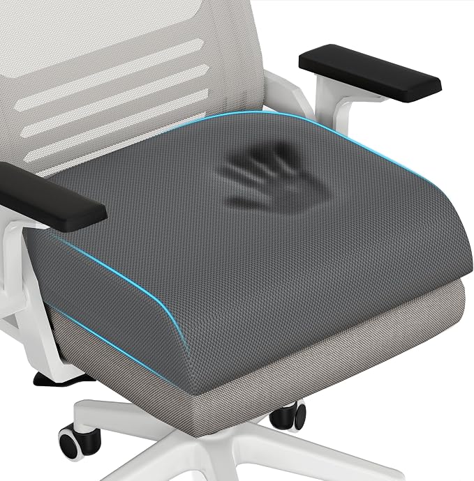 TranquilRelax 2XL Seat Cushion, Memory Foam Cushion by Unknown