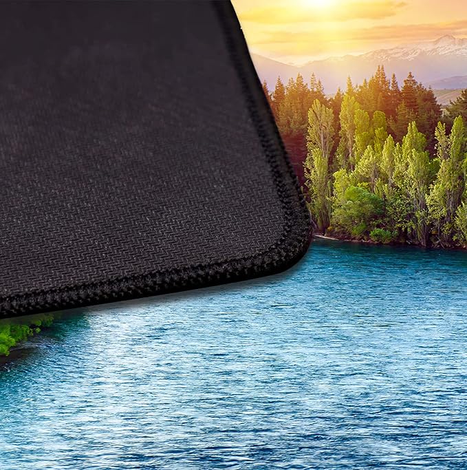 Extended Sunset Forest Gaming Mouse Pad, Keyboard Computer Office Mouse Pad | - Image 4